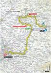 Stage map | Tour de France | Stage 11 | Albi-Toulouse (167 km)