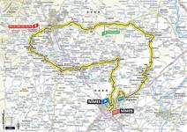 Stage map | Tour de France | Stage 16 | Nîmes-Nîmes (177 km)
