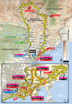 Stage map | Tour de France | Stage 2 | Nice-Nice (185 km)